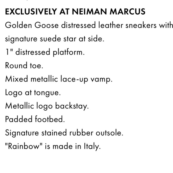 in BOX Golden Goose Mix & Match Superstar Sneakers from Neiman Marcus in Size 35 - Picture 9 of 15